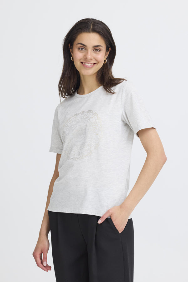 Jasmine Tee Limestone Melan