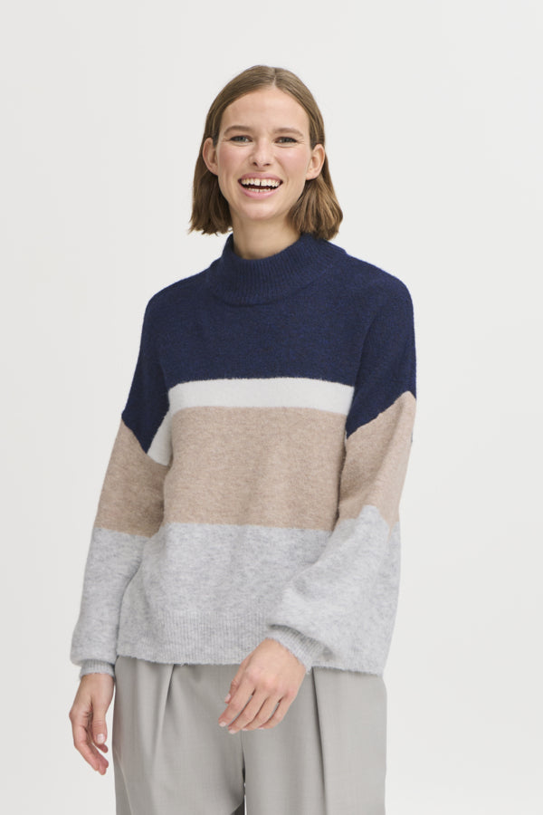 Omea striped jumper