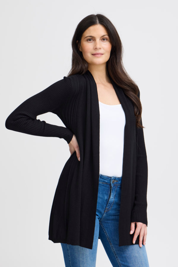 Zubasic Cardigan svört