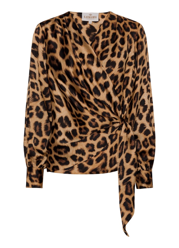 Ines blouse  leopard
