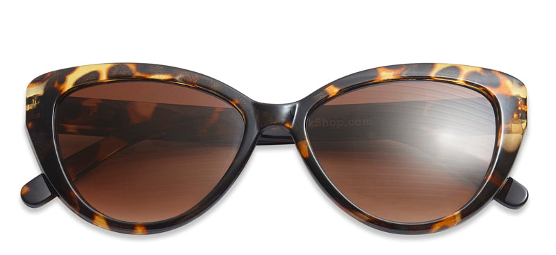 Sólgleraugu Cat Eye tortoise