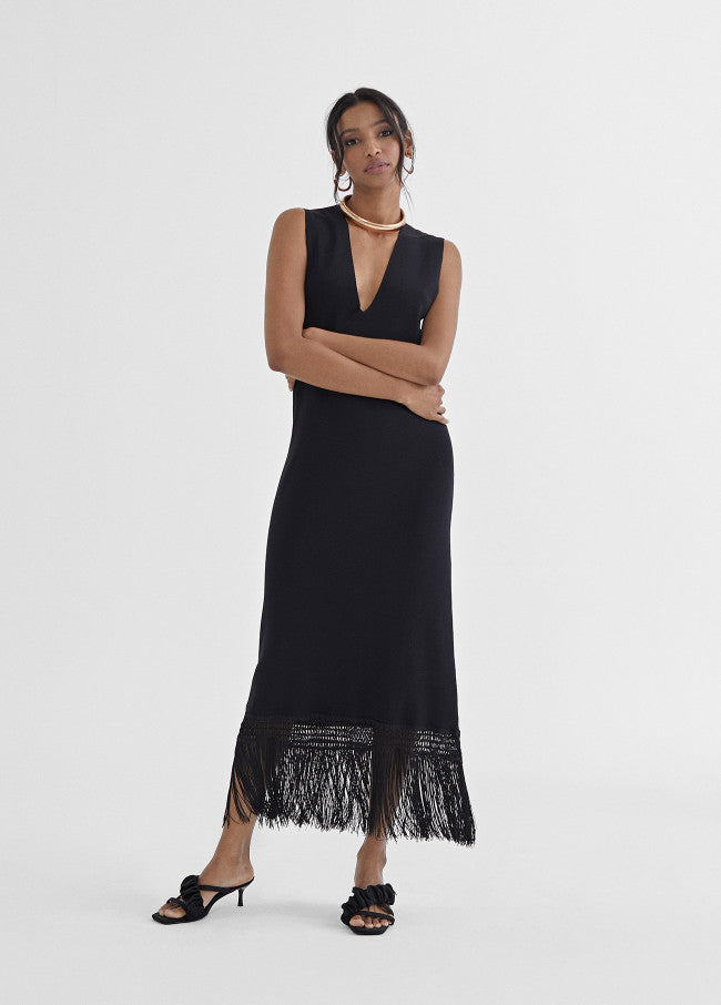 Fringed dress