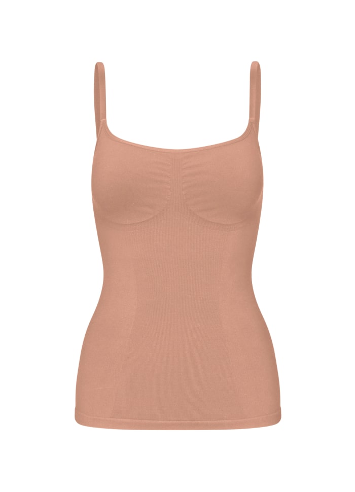 Second Skin Cami Top Tan