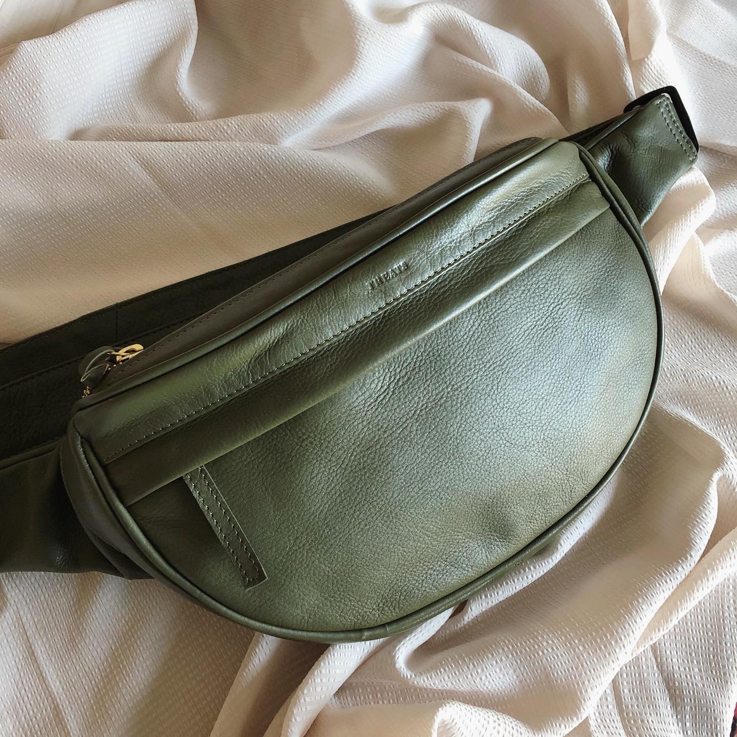 Iris Flora bumbag græn