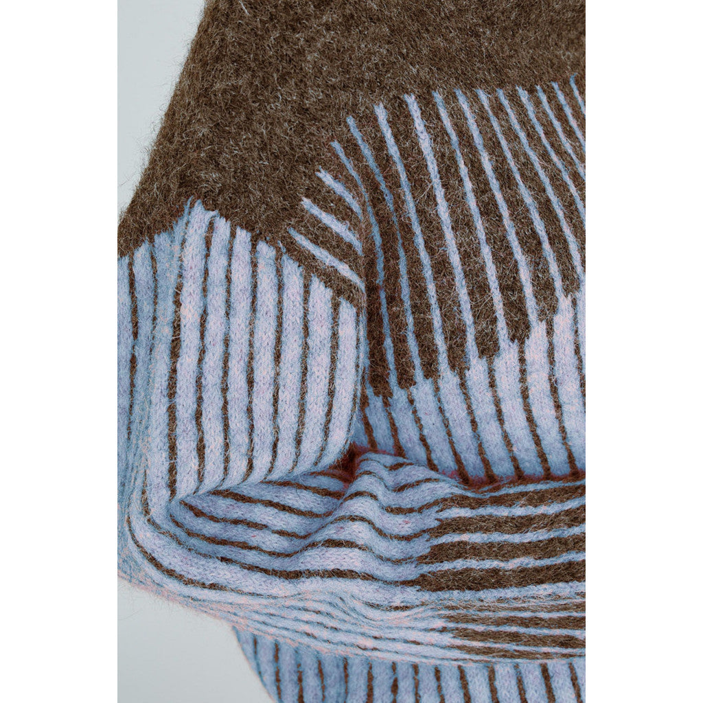 Sino knit pullover brún/blá