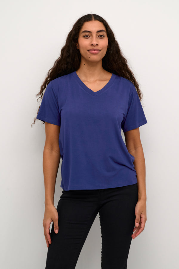 Frida T shirt beacon blue