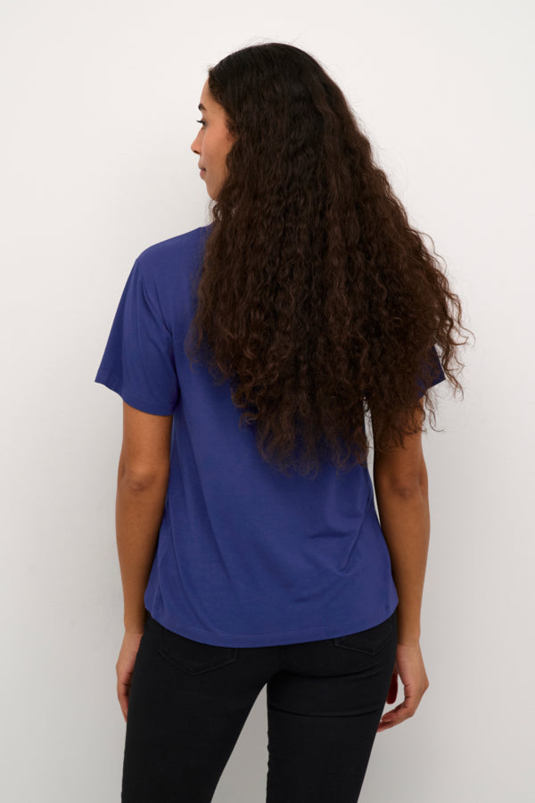 Frida T shirt beacon blue