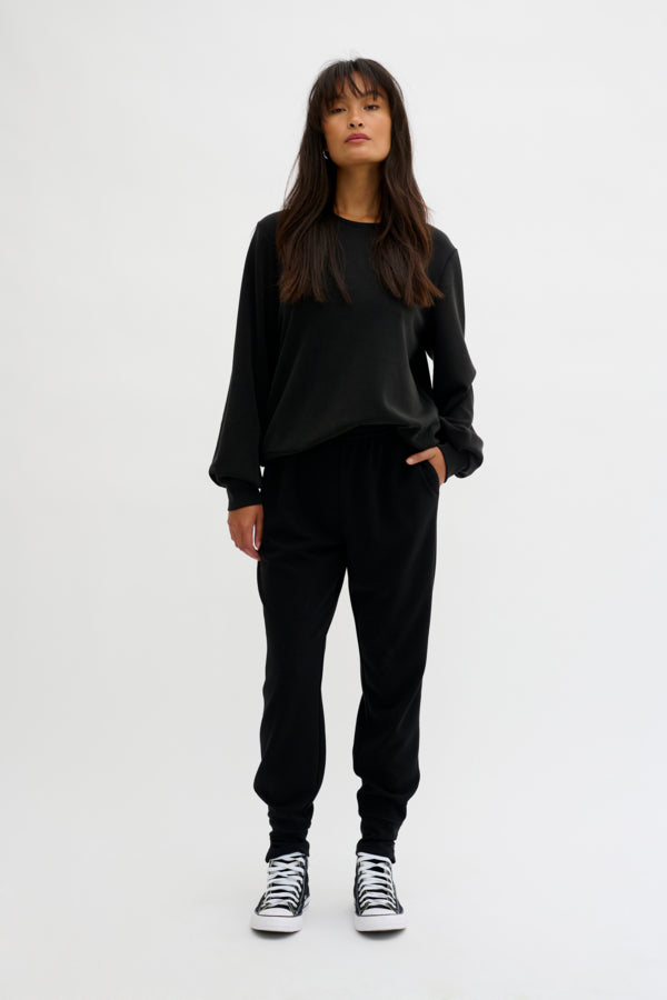 The sweat blouse svört