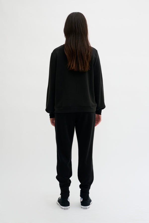 The sweat blouse svört