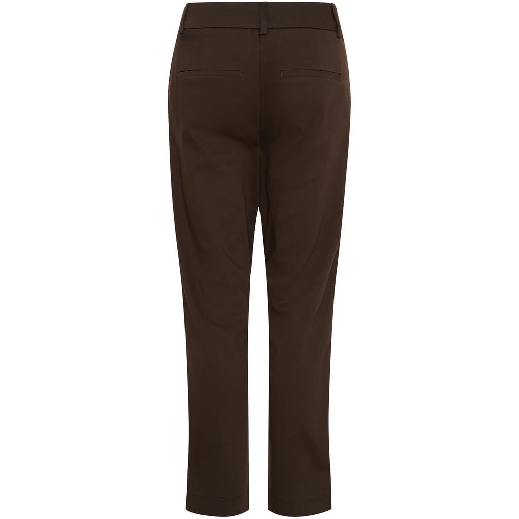 Chino pant dökkbrúnar