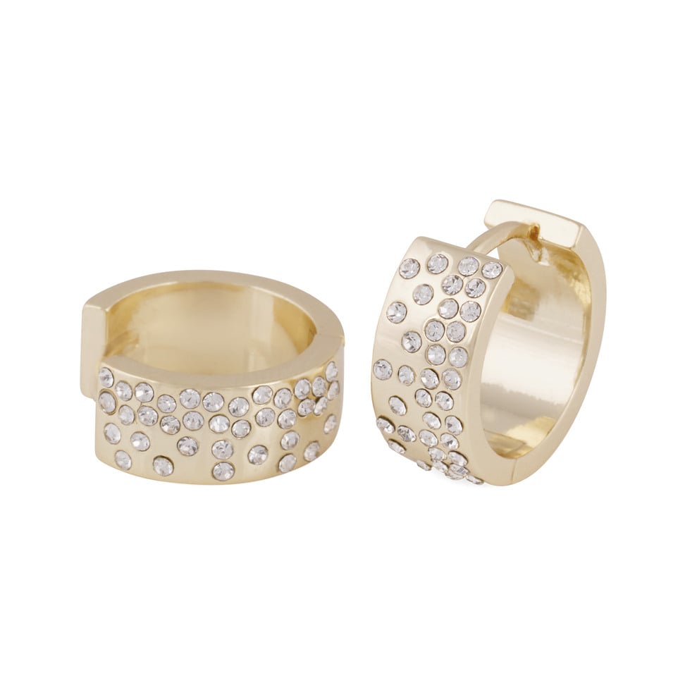 Sprinkles wide ring ear g/clea