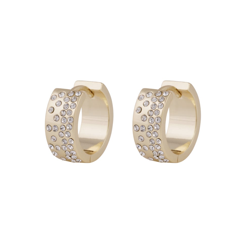 Sprinkles wide ring ear g/clea