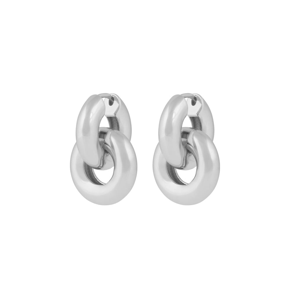 Liz double ring ear plain s