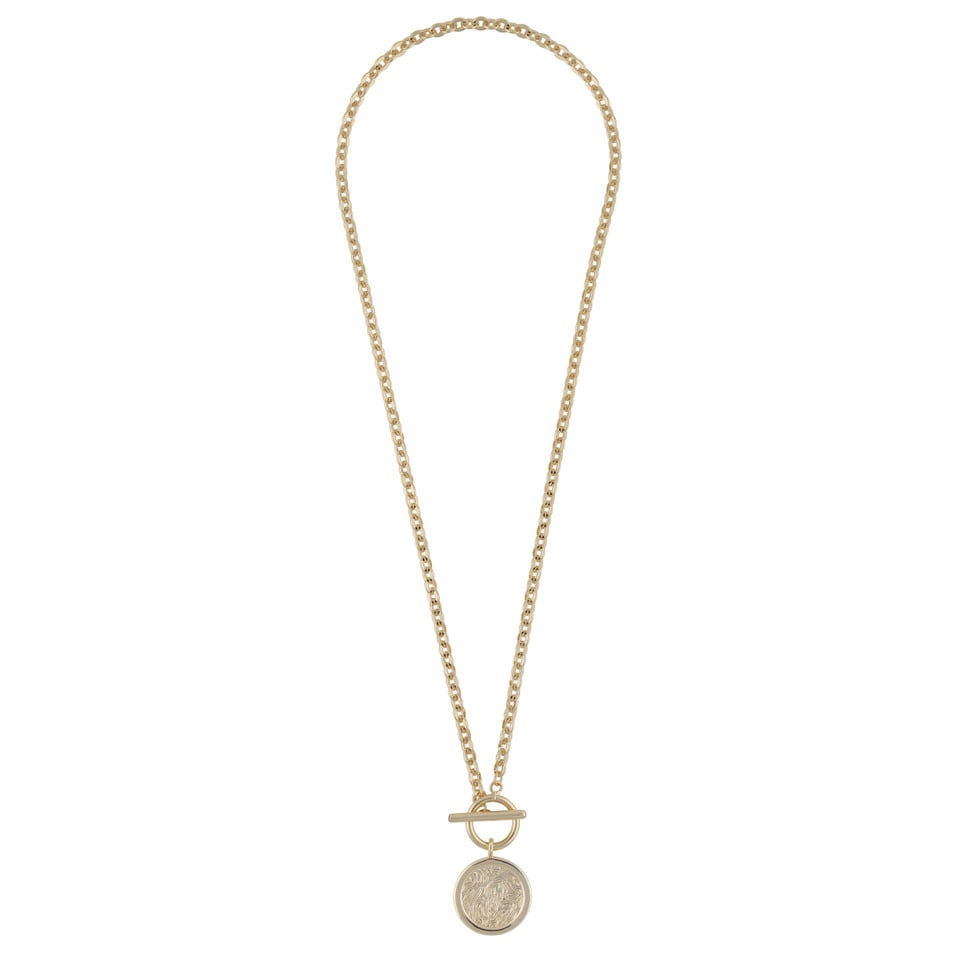 Essential big coin pendant neck 45 g