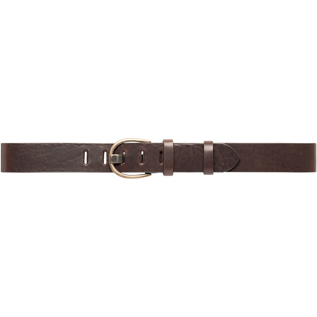 Jeans belt 15862 DARK BROWN