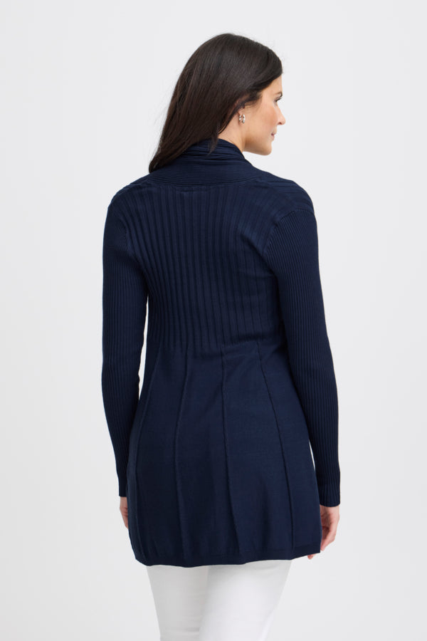 Zubasic Cardigan Dökkblá