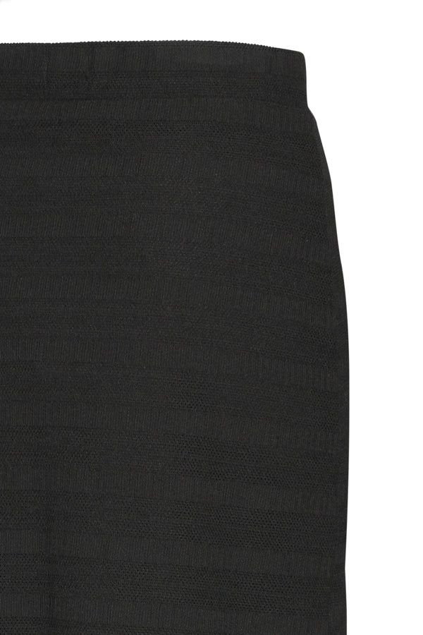 Knitty skirt svart