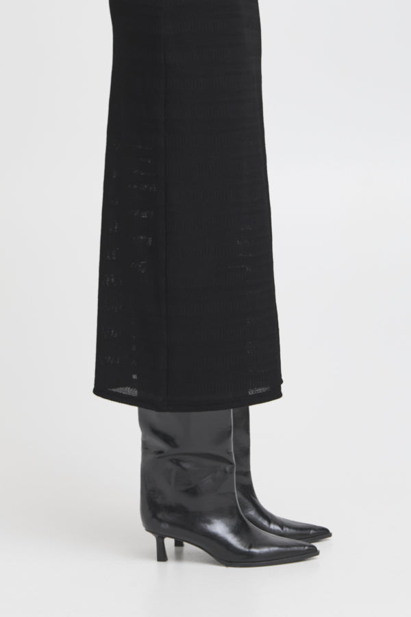 Knitty skirt svart