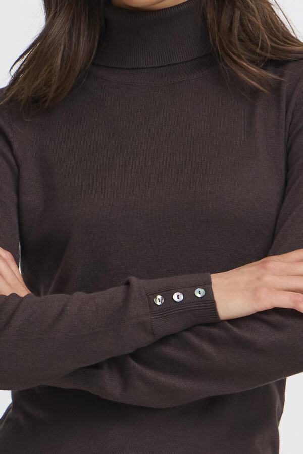 Clia pullover brún