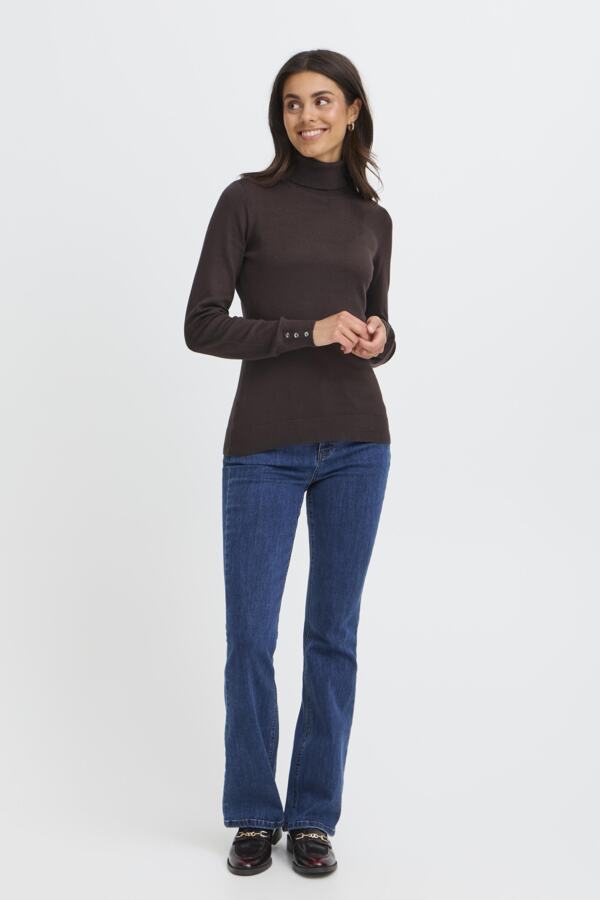 Clia pullover brún