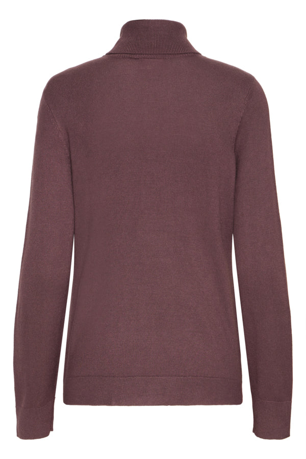 Clia pullover vínrauð