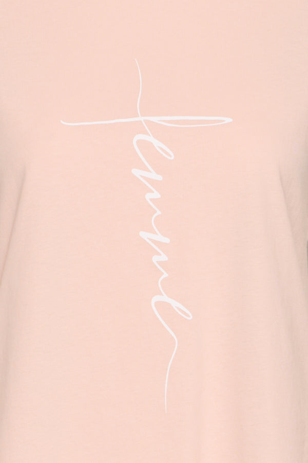 Edena tee rose smoke mix