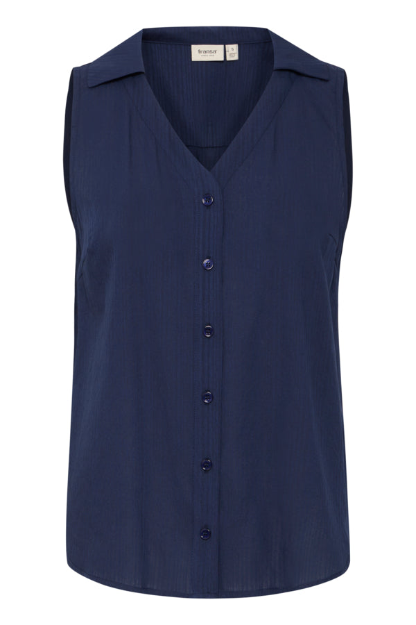 Vina blouse navy