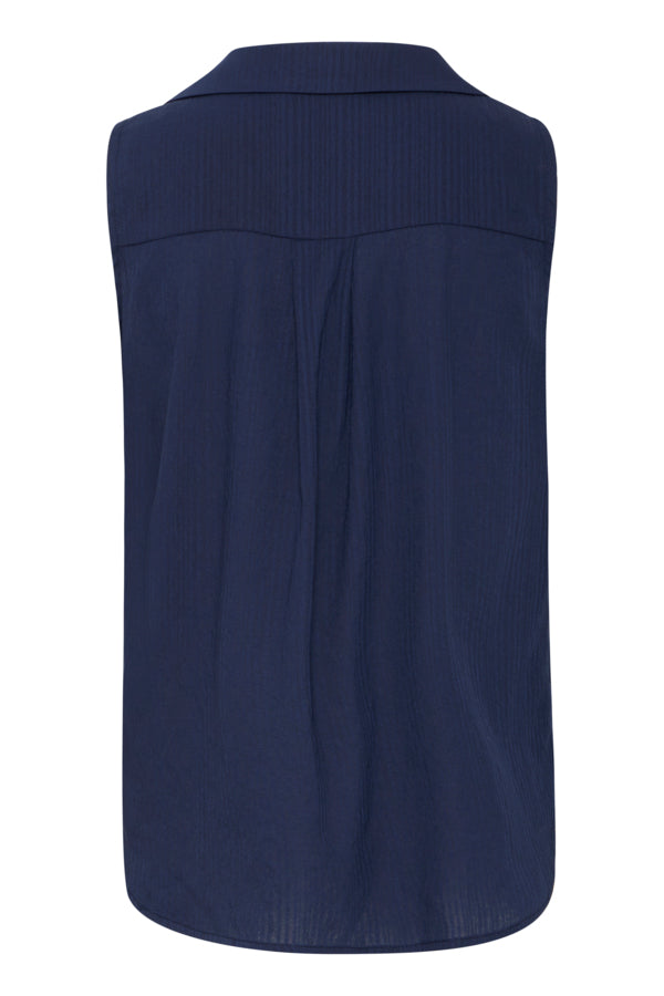 Vina blouse navy
