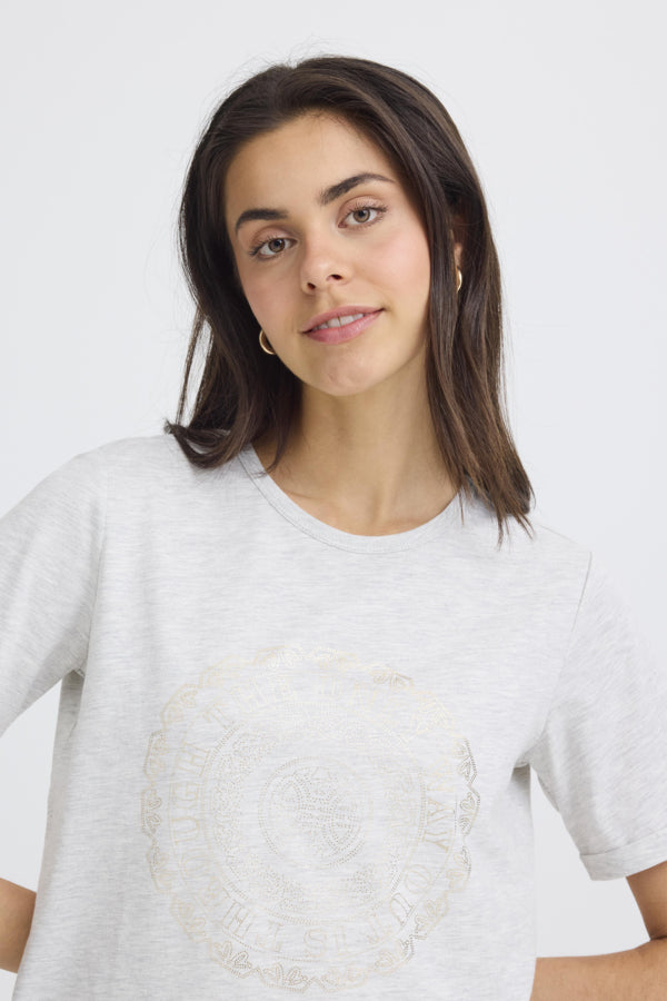 Jasmine Tee Limestone Melan