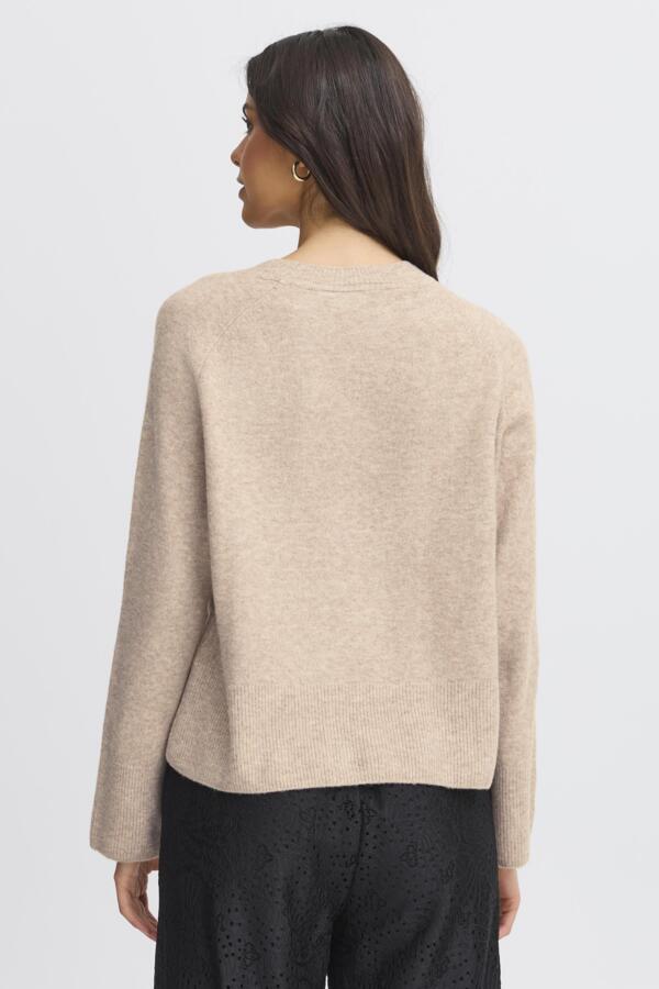 Noah peysa Desert Taupe