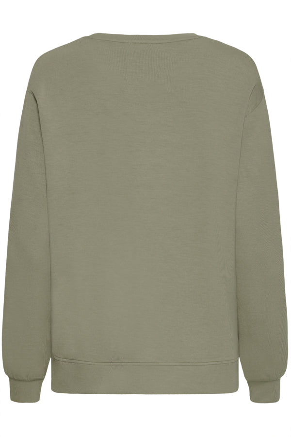 Aurora peysa Dusty Olive