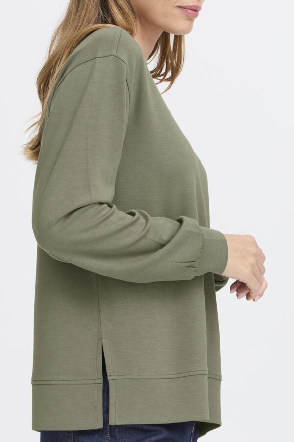 Aurora peysa Dusty Olive
