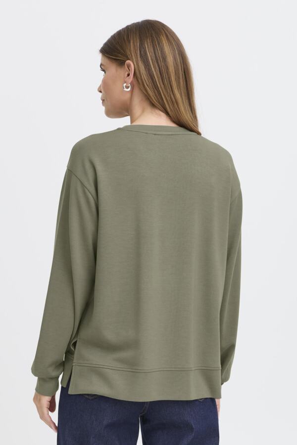 Aurora peysa Dusty Olive