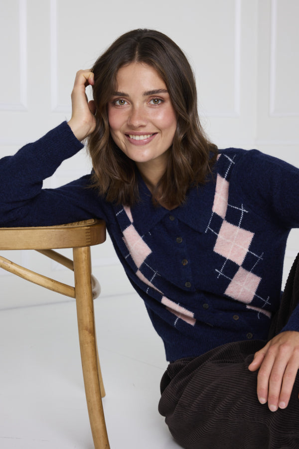 Noema cardigan night sky melange