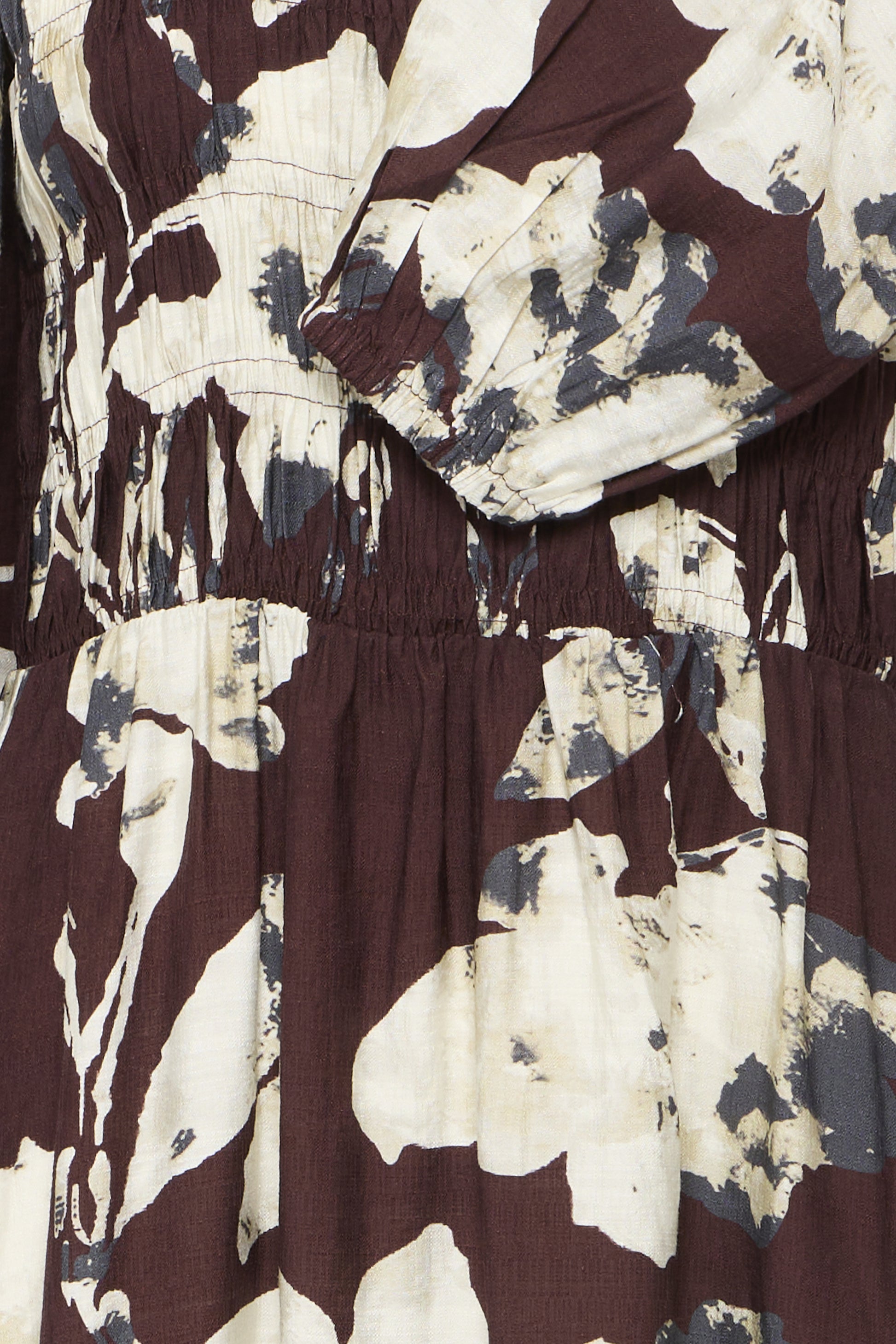 Ariana dress Dis floral fudge