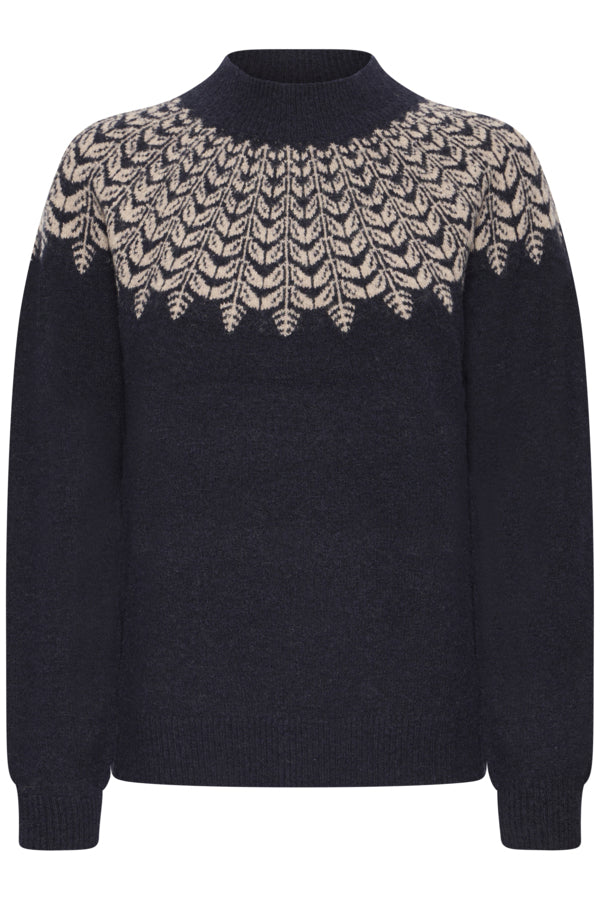 Isabella pullover dökkblá