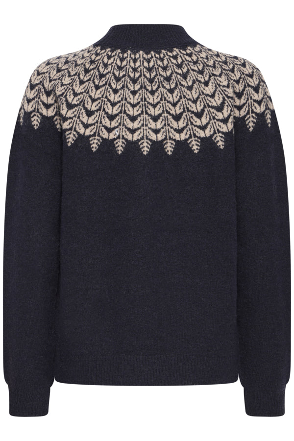 Isabella pullover dökkblá