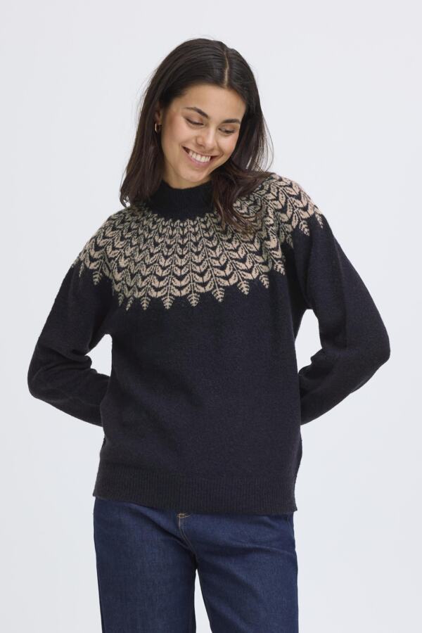 Isabella pullover dökkblá