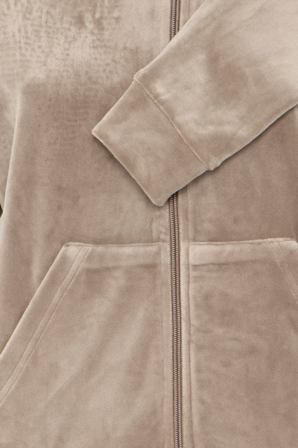 Mitza velúrsett Walnut