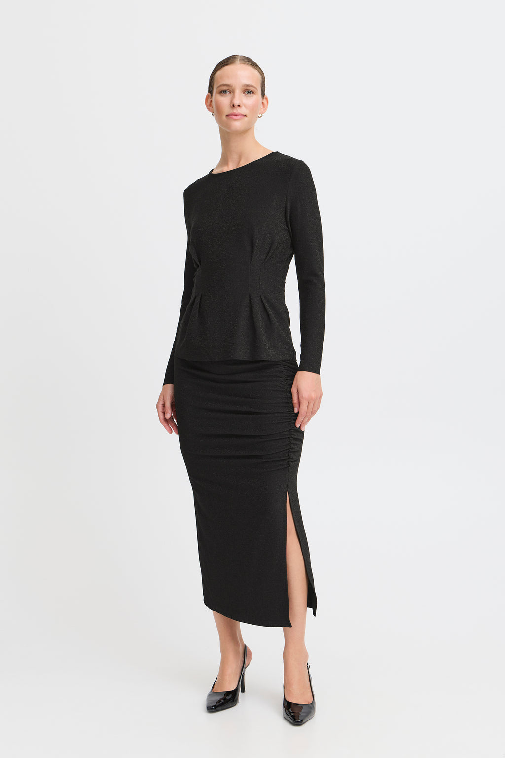 Tacha blouse black mix