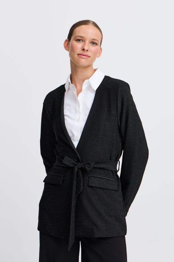 Tacha blazer black mix