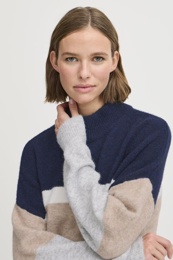 Omea striped jumper