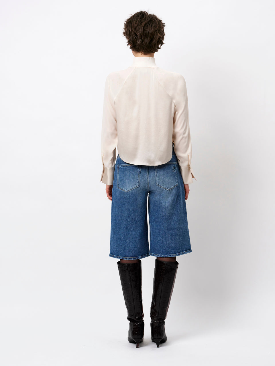 Estela Silk mixed top