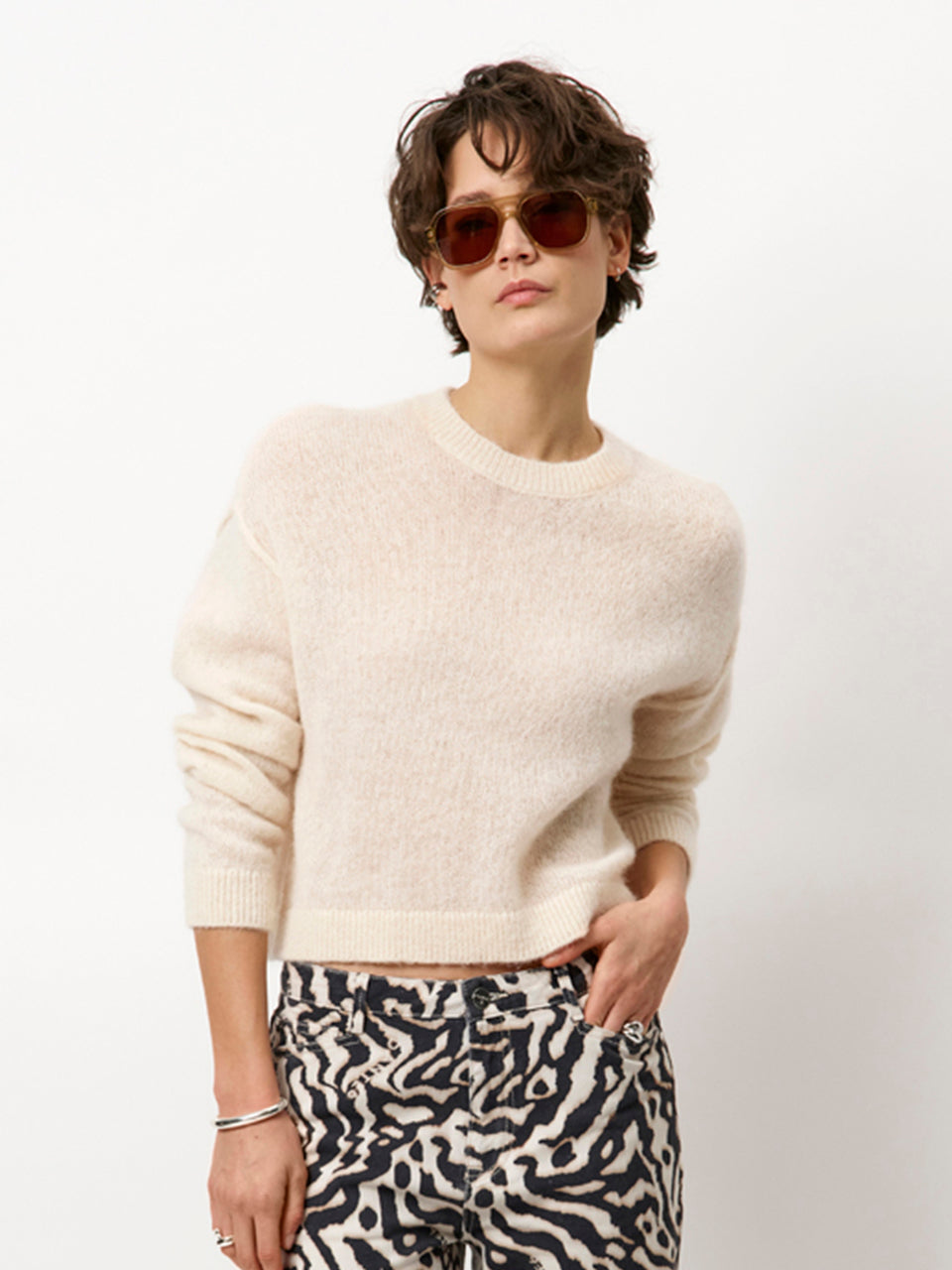 Ariama grewneck Oatmeal cream