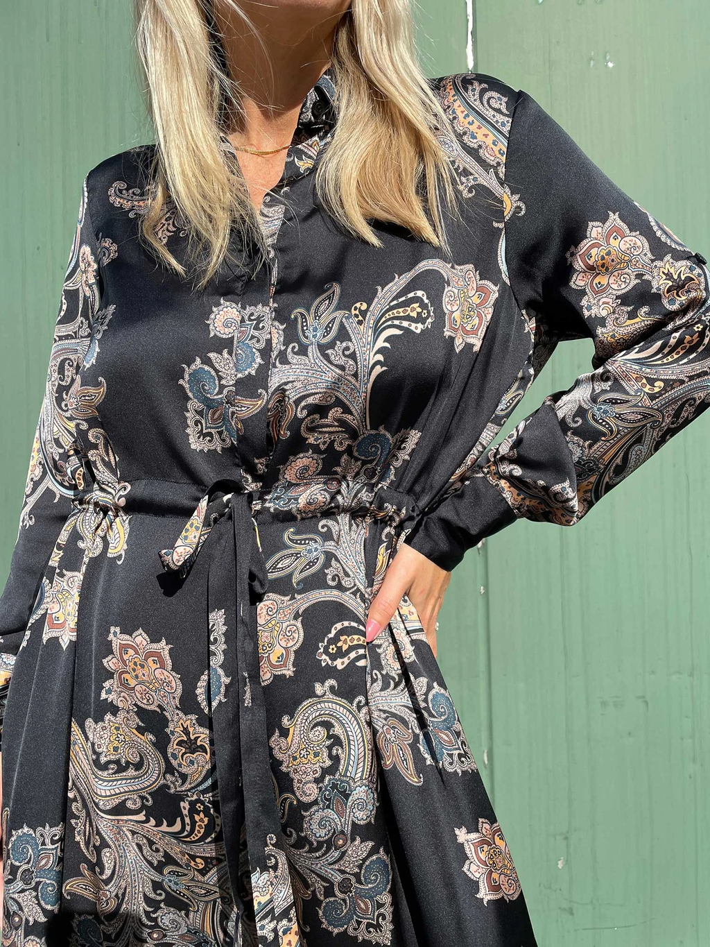 Nakita Maxi dress pearson paisley blue