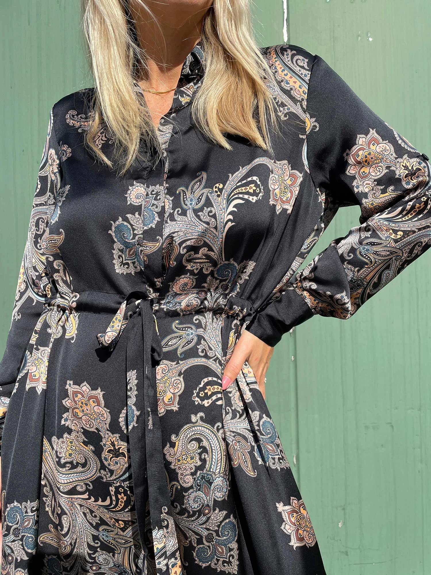 Nakita Maxi dress pearson paisley blue