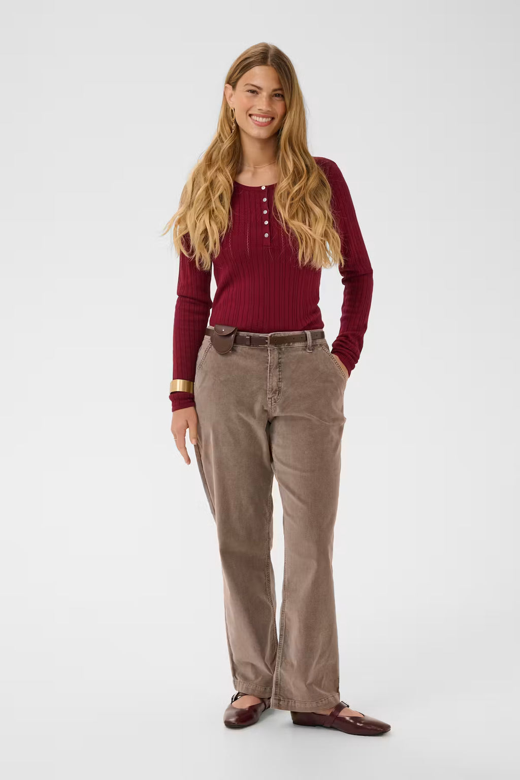 CREAM Brady Corduroy flauelsbuxur