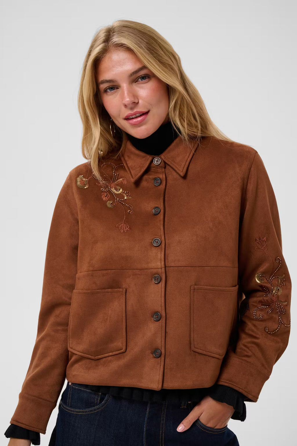 CREAM Billie Suede jakki