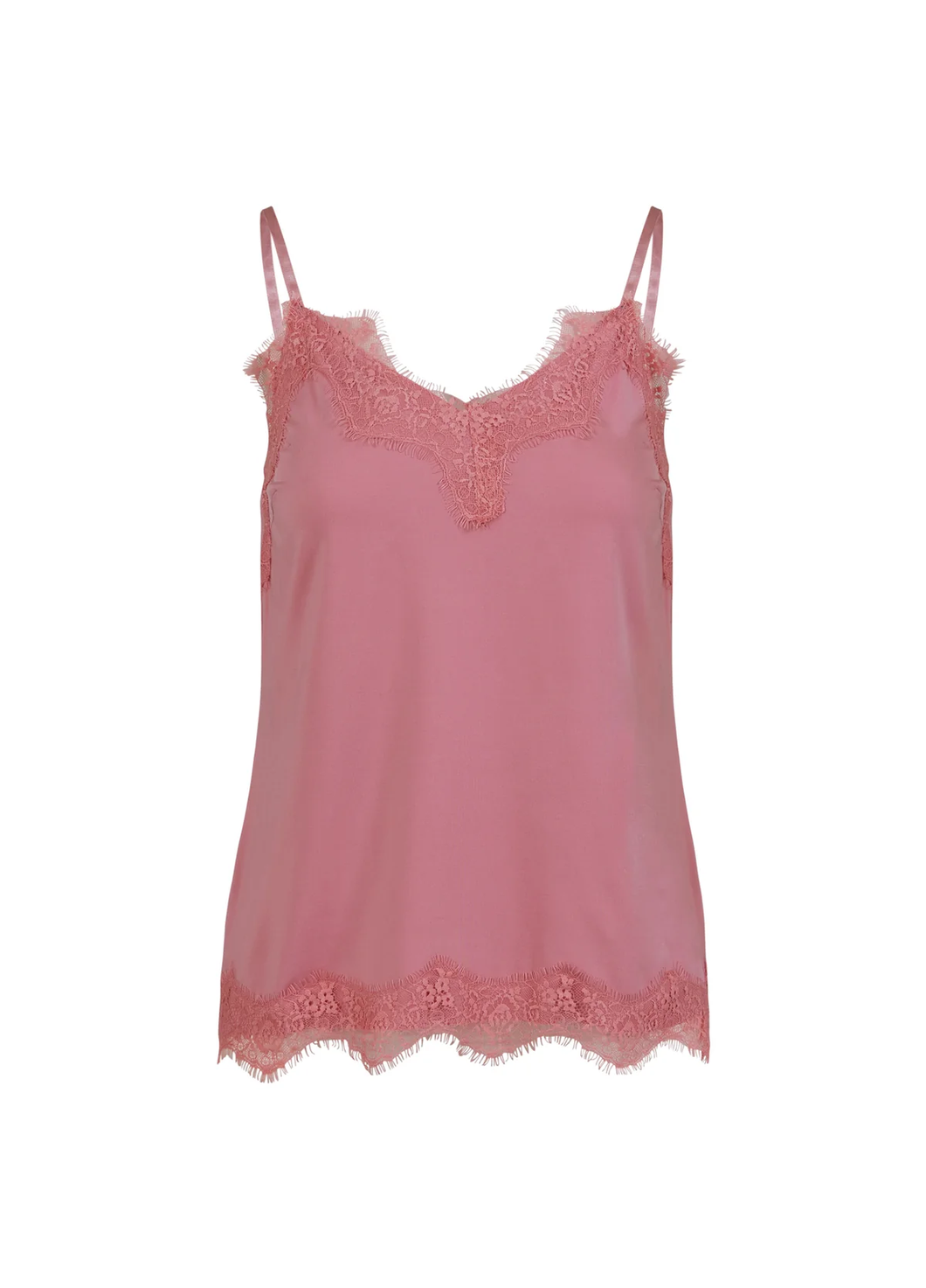 CC HEART LACE TOP DUST PINK