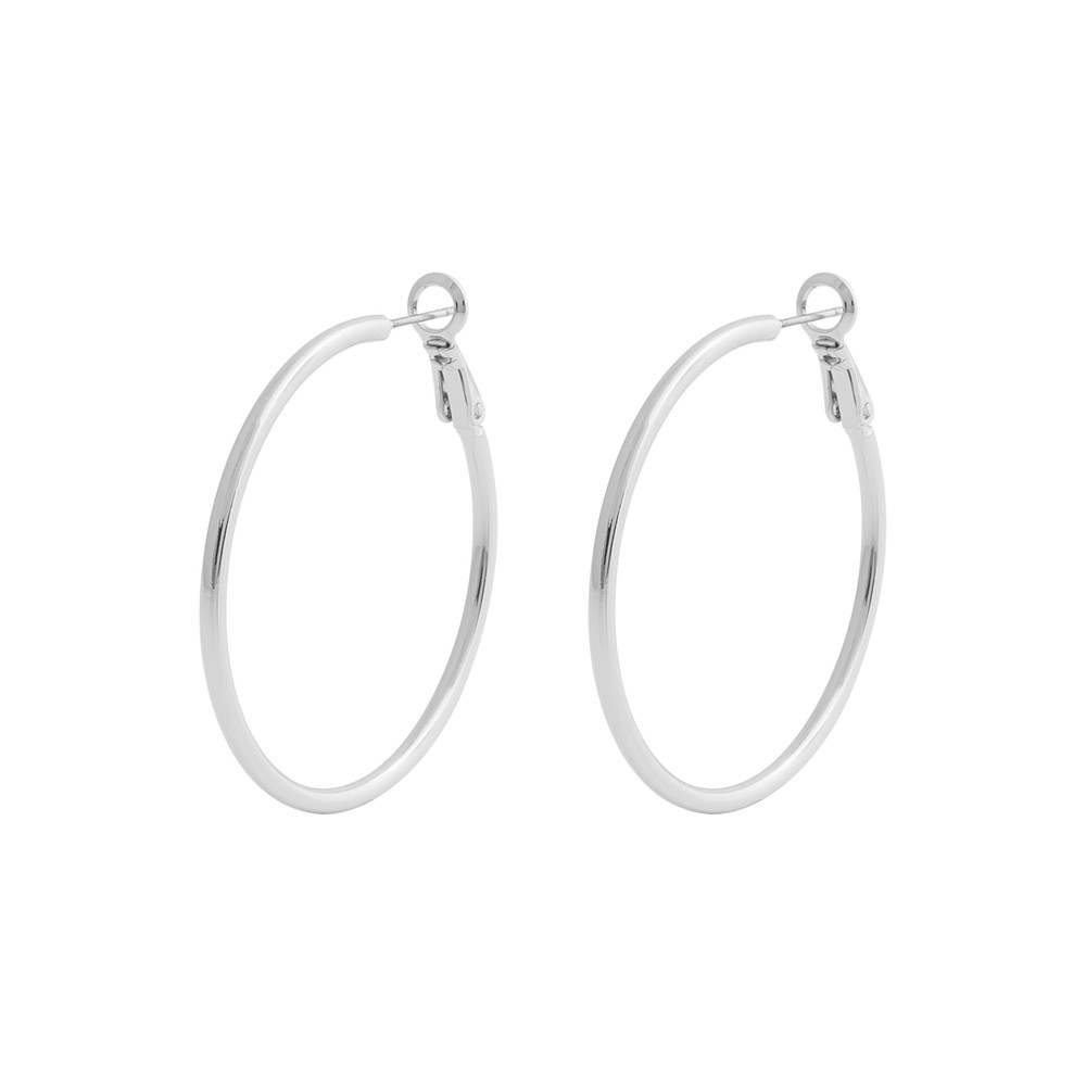 Amsterdam small ring ear 40mm silfur